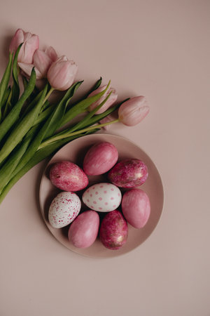 Full hd flowers in spring with blur background .Happy easter with eggs and cards. Fresh freak shake with pine cake. freak shake cake. happy st patrick day. Color full flowers.の写真素材