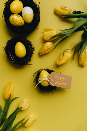 Full hd flowers in spring with blur background .Happy easter with eggs and cards. Fresh freak shake with pine cake. freak shake cake. happy st patrick day. Color full flowers.の写真素材