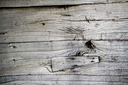 Background of old weathered wooden plankの写真素材