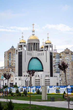 Patriarchal Cathedral of Jesus Christ Resurrection in Kiev, Ukraineのeditorial素材