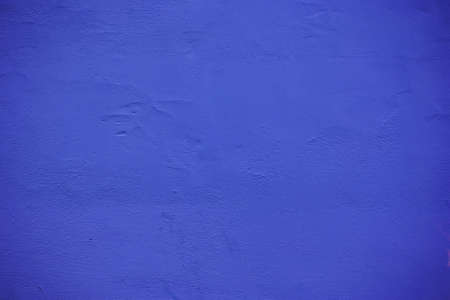 Blue grunge cement wall, textured backgroundの写真素材