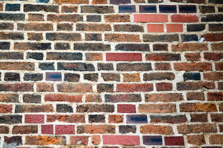 Background of brick wall textureの写真素材