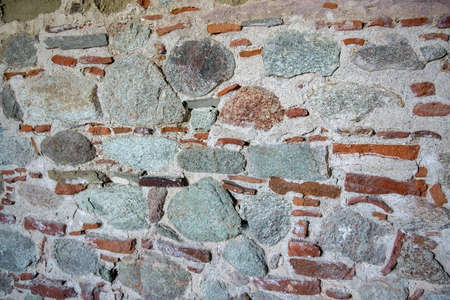 Masonry wall surface texture. Background in rustic style.の写真素材