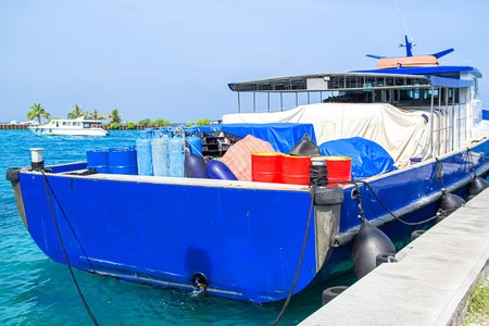 Blue Dive Boat Dock