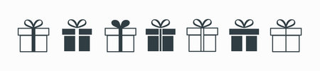 Vector flat design presents sign. Symbol of celebration.