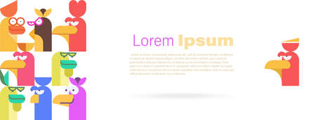 Vector flyer template. Abstract background with copy space for inspirational and encouraging thoughtsのイラスト素材