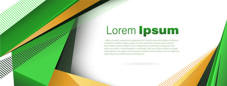 Vector flyer template. Abstract background with copy space for inspirational and encouraging thoughtsのイラスト素材