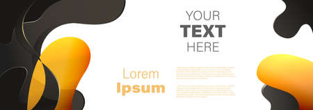 Vector banner flyer template. Abstract background with copy space for inspirational and encouraging thoughts that you want to share with your audience.のイラスト素材