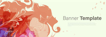 Set of Vector banner flyer templates. Futuristic background with copy space for inspirational and encouraging thoughts that you want to share with your audience.のイラスト素材