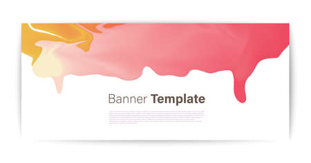 Vector banner template. Futuristic background with copy space for inspirational and encouraging thoughts that you want to share with your audience.のイラスト素材