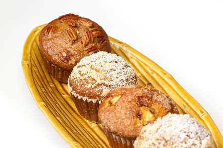 Large fresh muffinsの写真素材