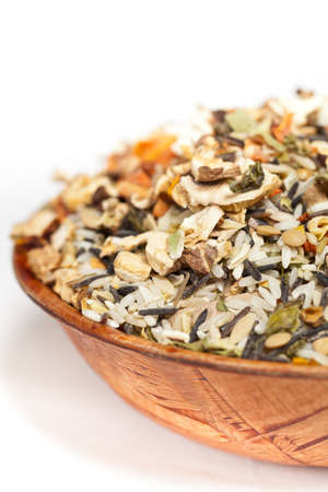 Wild Rice and Mushroom Soup Mixの写真素材