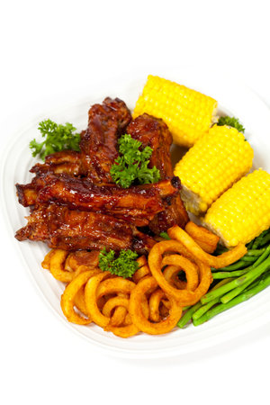 Barbecued ribs