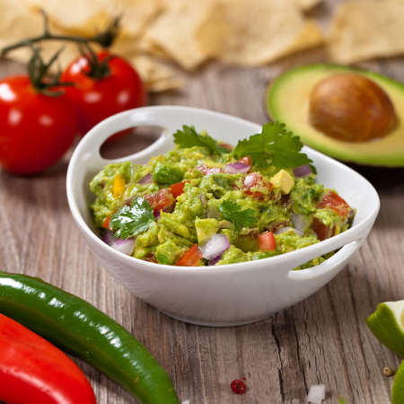 Bowl of Guacamole dip Bowl of Guacamole dip
