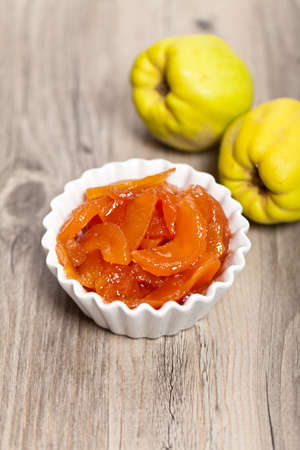 Quince Jam. Selective focus.の写真素材
