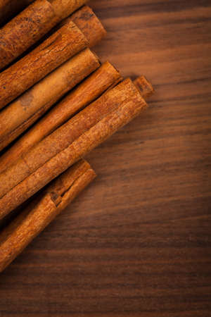Cinnamon Sticks. Macro. Selective Focus. Shallow DOF.の写真素材