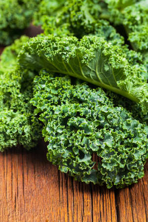 Kale or Leaf Cabbage. Selective focus.の写真素材