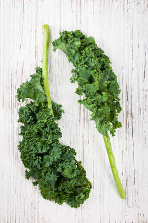 Kale or Leaf Cabbage. Selective focus.の写真素材