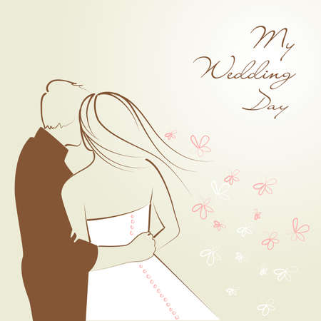 Wedding backgroundのイラスト素材
