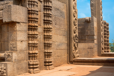 Shore Temple. Mahabalipuram, Indiaの写真素材