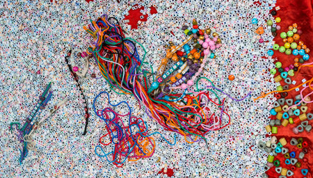 cubes with letters for creativity, Random array  with alphabet lettersの写真素材