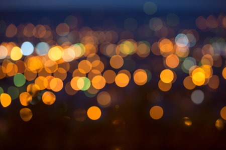 big abstract circular bokeh backgroundの写真素材