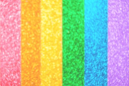 concept gay culture symbol with lights bokeh blur background, sign gay LGBT community, close up  