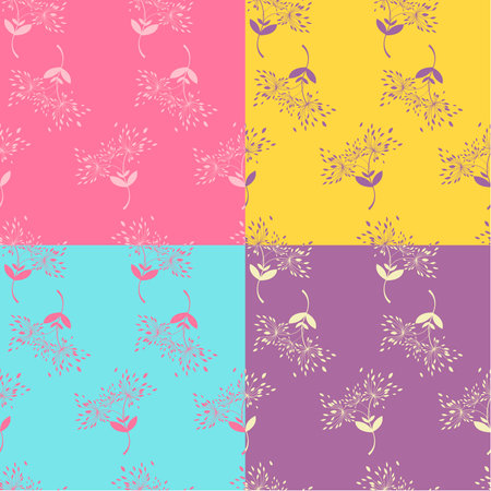 Floral seamless pattern.のイラスト素材