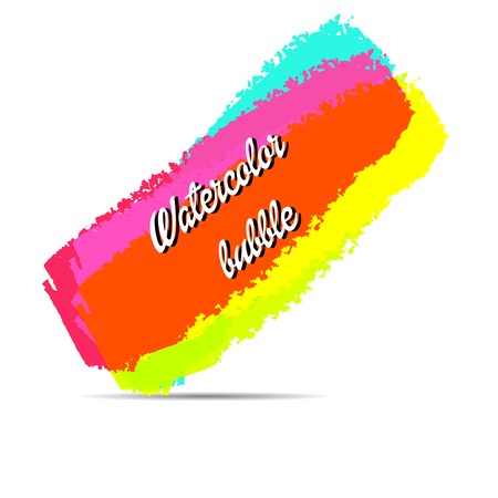 Spech Bubble Background Flat Vector Illustration EPSのイラスト素材