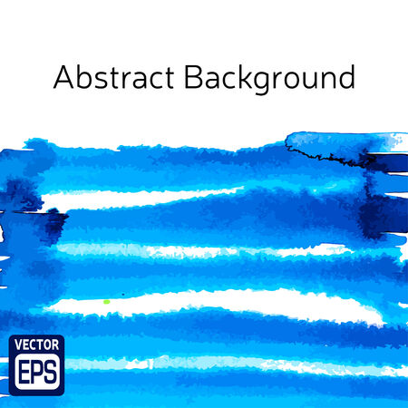 Watercolor vector background. Hand drawing with colored spots and blotches.のイラスト素材