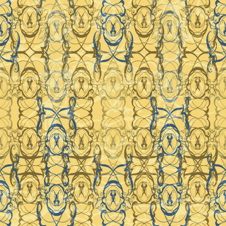 Vector damask seamless pattern background. Elegant luxury texture for wallpapers, backgrounds and...