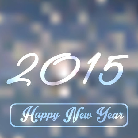 Happy New Year background. Vector illustration. EPS