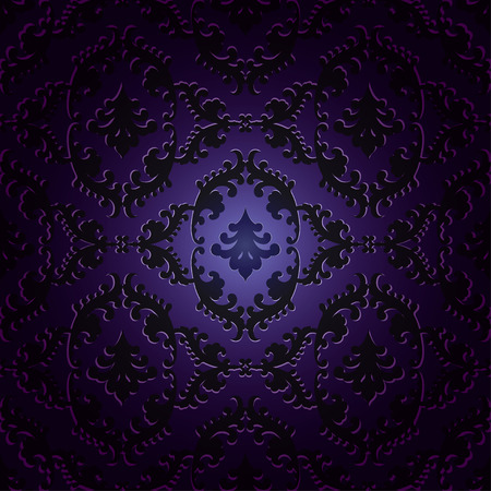 Retro decorative vector seamless pattern. Endless texture can be used for wallpaper. のイラスト素材