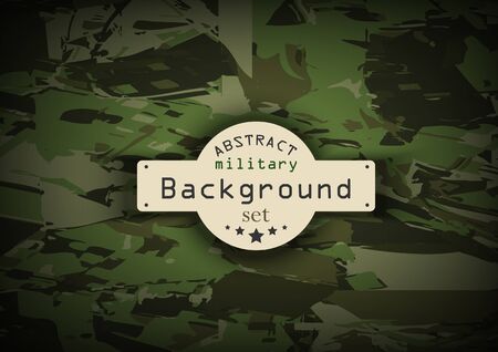 Camouflage military pattern  background. Vector illustration, EPS10のイラスト素材