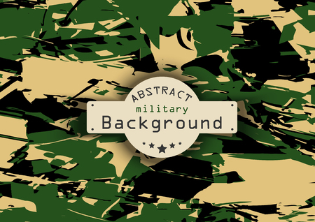 Camouflage military pattern  background. Vector illustrationのイラスト素材