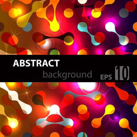 Abstract disco glowing of background. Vector illustration. EPSのイラスト素材