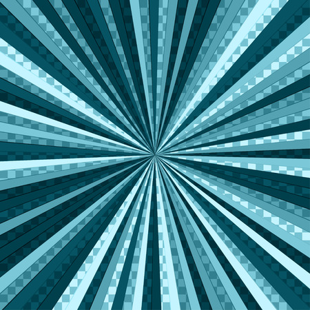 Old vector round retro vintage label on sunrays backgroundのイラスト素材