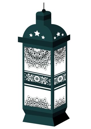 Illustration of the Ramadan Lanterns Ramadan Kareem. Vector EPSのイラスト素材