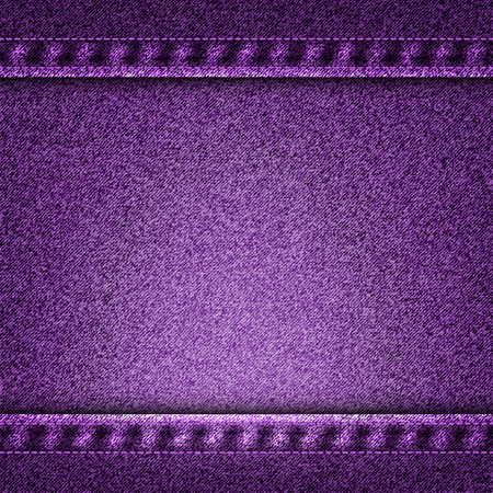 Vector violet jeans texture illustration. EPS 10.のイラスト素材