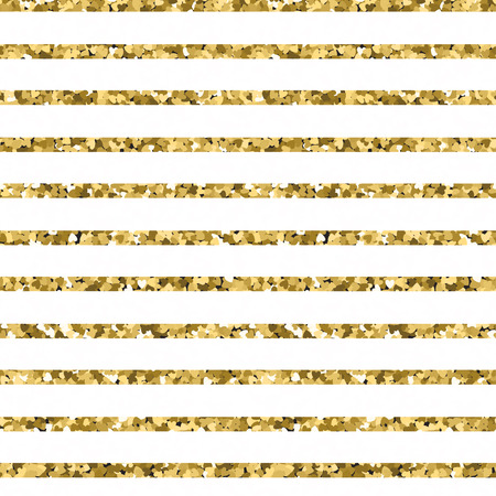Abstract gold glitter striped background. sparkles and white stripes.のイラスト素材