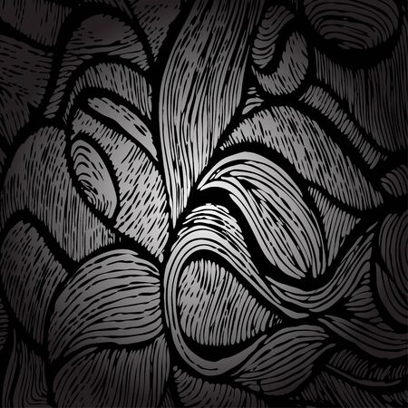 Seamless shapes hand-drawn pattern, spots background.のイラスト素材