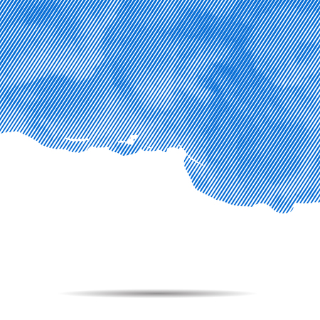 Vector dotted abstract halftone cloud background.のイラスト素材