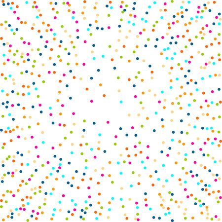 Abstract Halftone Design circle Elements, colour vector illustrationのイラスト素材