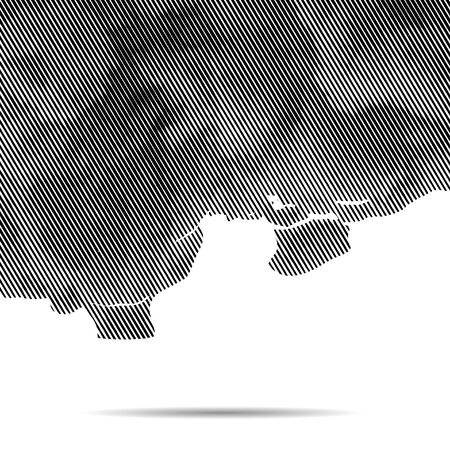 Vector dotted abstract halftone cloud background.のイラスト素材