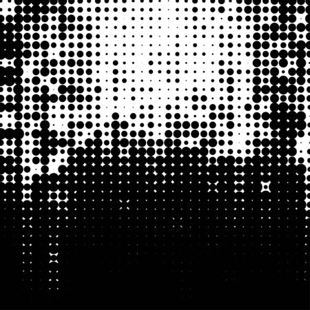 Halftone of vector illustration backgroundのイラスト素材