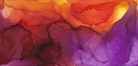 Alcohol ink multicolor texture. Fluid ink abstract background. art for designの写真素材