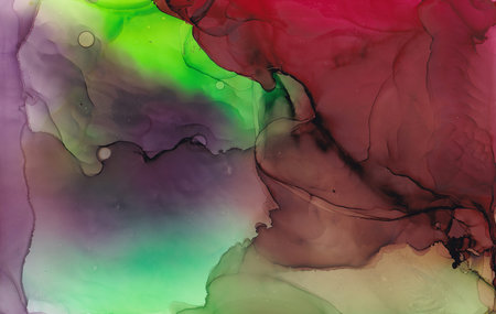 Alcohol ink multicolor texture. Fluid ink abstract background. art for designの写真素材
