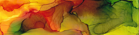 Alcohol ink multicolor texture. Fluid ink abstract background. art for designの写真素材