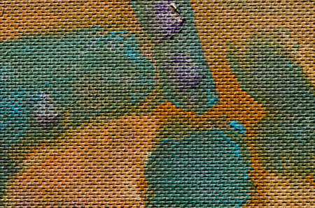 painted brown cardboard background and textureの写真素材