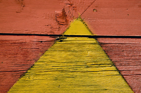 old painted wooden door detail background and textureの写真素材